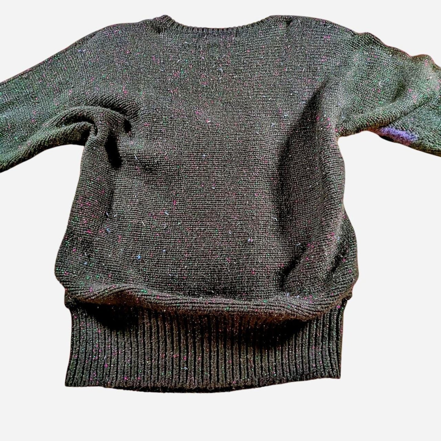 80s Glam Fancy Granny-Core Sweater